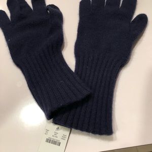 COPY - Navy J Crew gloves-NWT